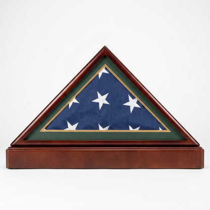 Burial/Funeral Flag Display Case Frame Military Shadow Box