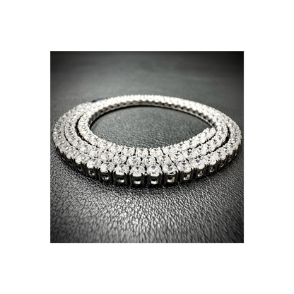 C103W B.Tiff 3mm Tennis Necklace by B.Tiff New York