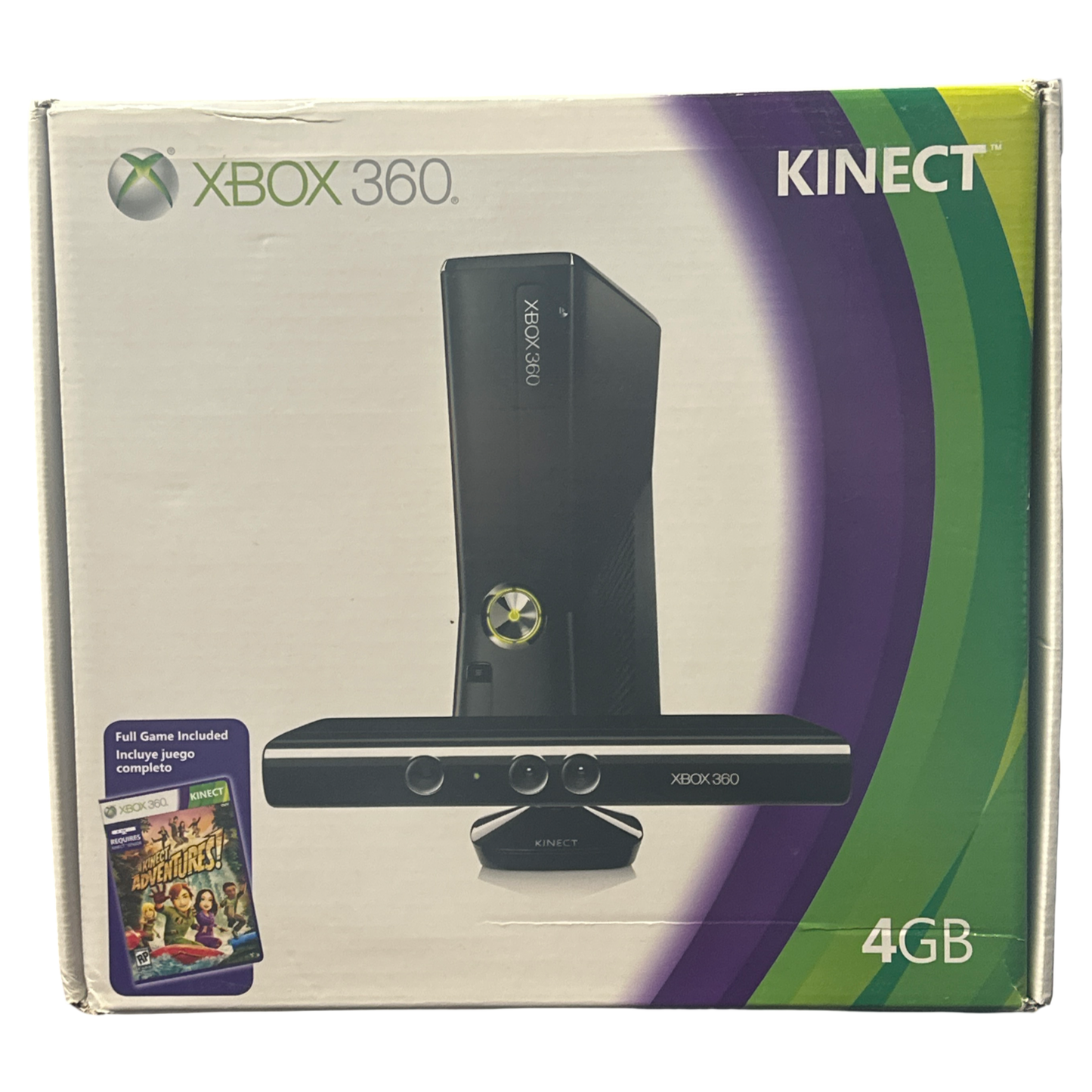 Xbox 360 Slim Console 4GB Kinect - Xbox 360