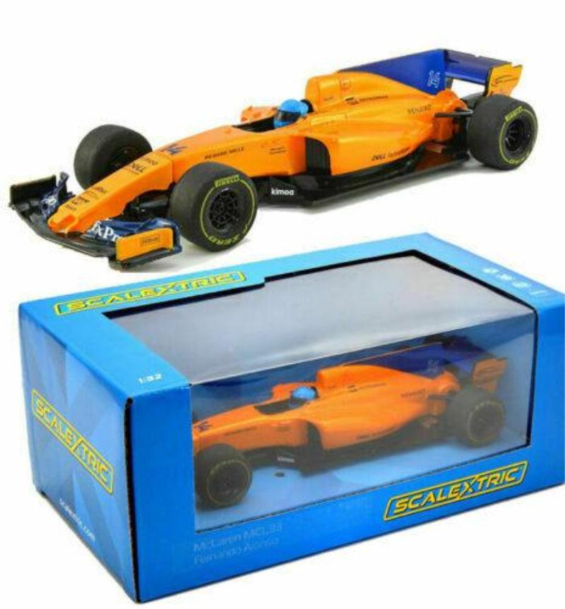 Scalextric C4022 McLaren F1 2018 Fernando Alonso 1/32 Slot Car