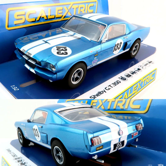 Scalextric C4517 Shelby Mustang GT350 Paul Kenelly 1/32 Slot Car DPR