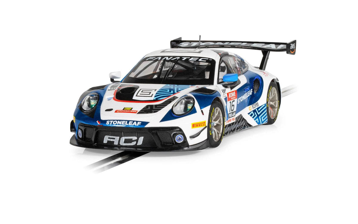 Scalextric C4522 Porsche 911 GT3 R ACI Motorsport 1/32 Slot Car DPR