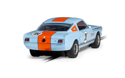 Scalextric C4570 Shelby Mustang GT350 Gulf 1/32 Slot Car DPR