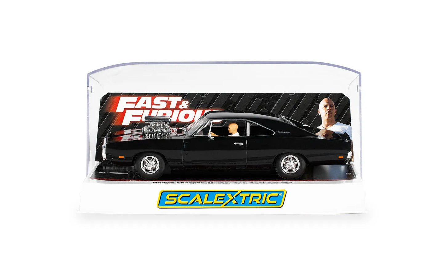 Scalextric C4573 Dodge Charger Dom Toretto Fast Furious 1/32 Slot Car DPR