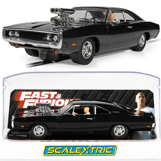 Scalextric C4573 Dodge Charger Dom Toretto Fast Furious 1/32 Slot Car DPR
