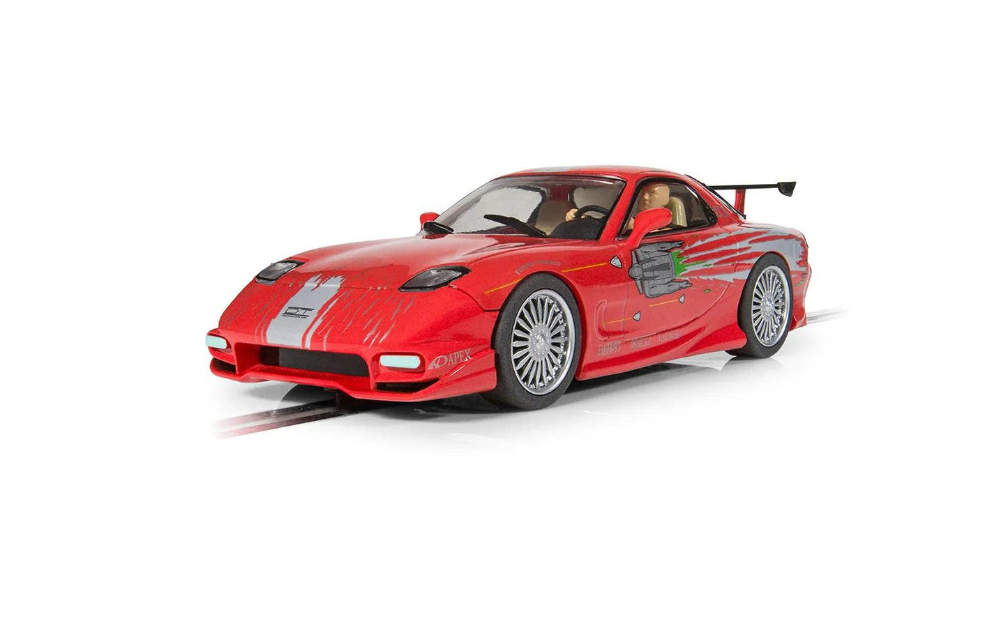 Scalextric C4592 Mazda RX7 Dom Toretto Fast And Furious 1/32 Slot Car DPR