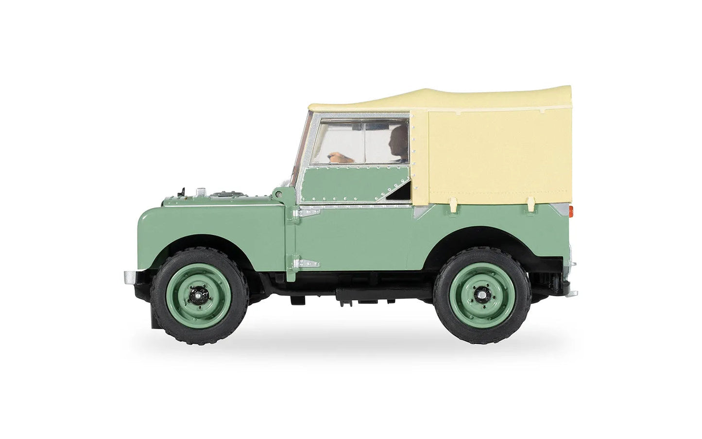 Scalextric C4600 Land Rover Series 1 HUE166 1/32 Slot Car DPR