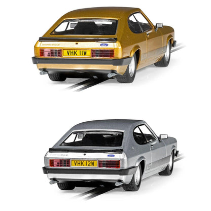 Scalextric C4642 The Professionals Ford Capri Mk III Twin Car Pack 1/32 Slot Car