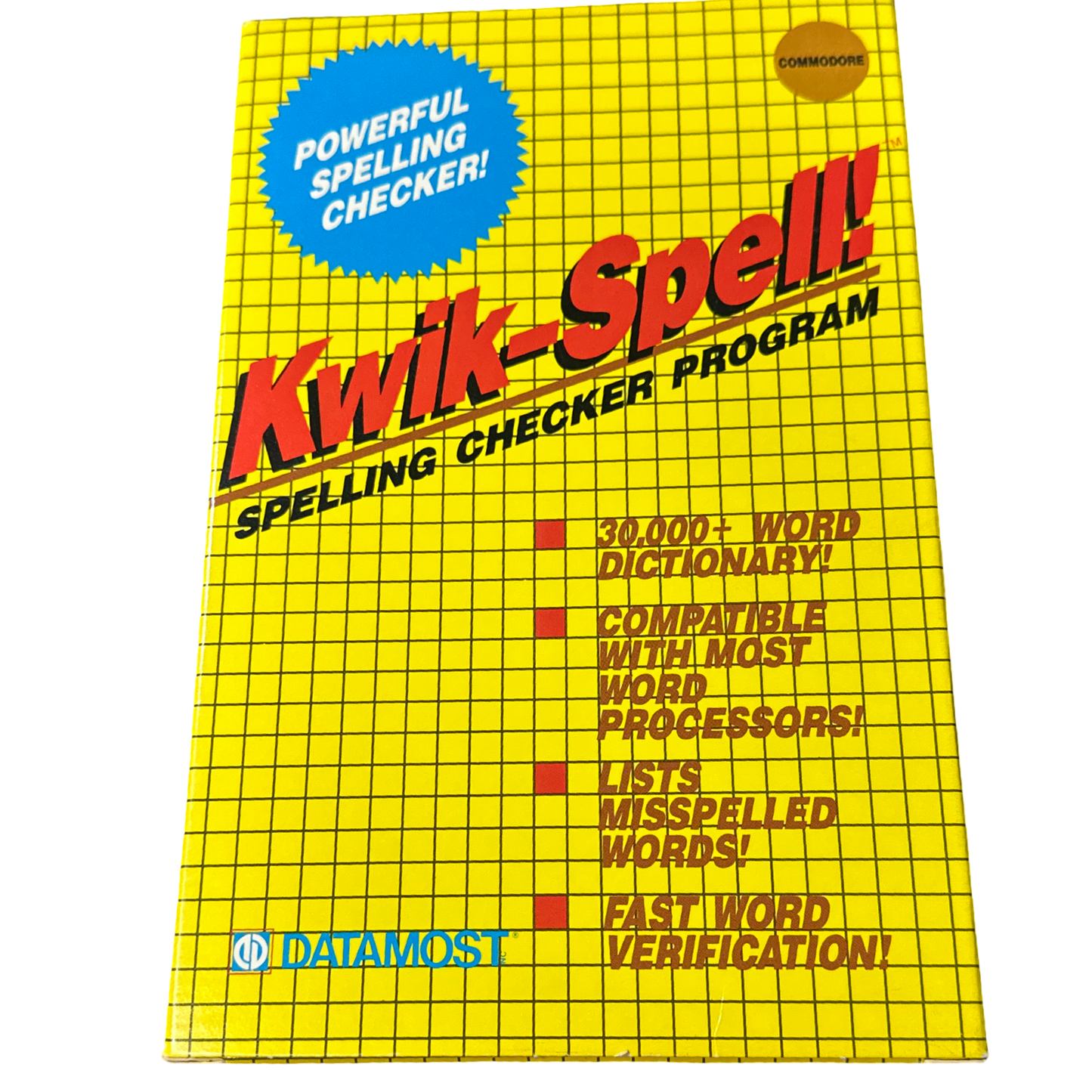 Kwik-Spell! - Commodore 64