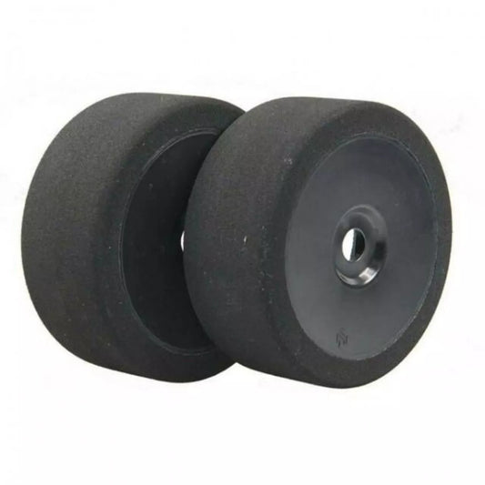 BSR Racing 1/8 Mounted GT Foam Tires Red w/17mm Hex (2) Black