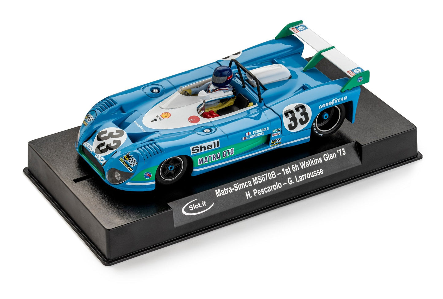 Slot.it Matra-Simca MS670B Winner 6h Watkins Glen 1973 1/32 Slot Car CA57A SICA57A