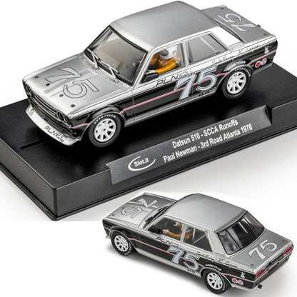 Slot.it Datsun 510 SCCA Runoffs Road Atlanta 1976 Paul Newman 1/32 Slot Car SICA59B