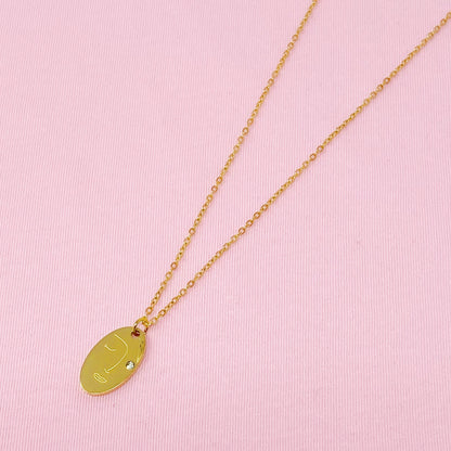 Oblong Face Necklace by Ellisonyoung.com
