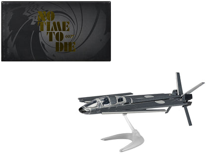 Q Glider Gray Metallic James Bond 007 "No Time To Die" (2021) Movie Diecast Model by Corgi  free shipping USA