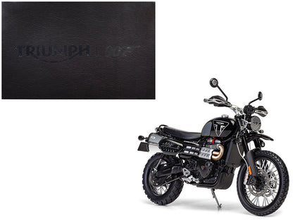 Triumph Scrambler 1200 "Bond Edition" Motorcycle Black 007 James Bond "No Time to Die" (2021) Movie 1/12 Diecast Model by Corgi  free shipping USA