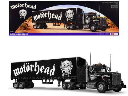 "Motorhead" Transport Truck Black 1/50 Diecast Model by Corgi  free shipping USA