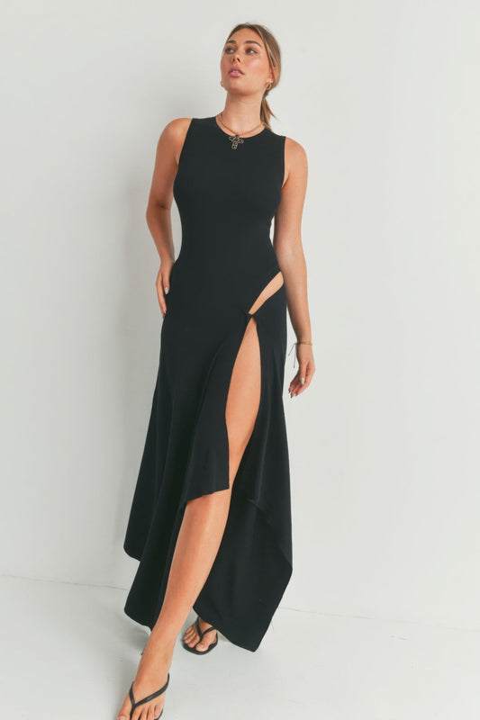 Maxi Dress With Slit by Balec Group