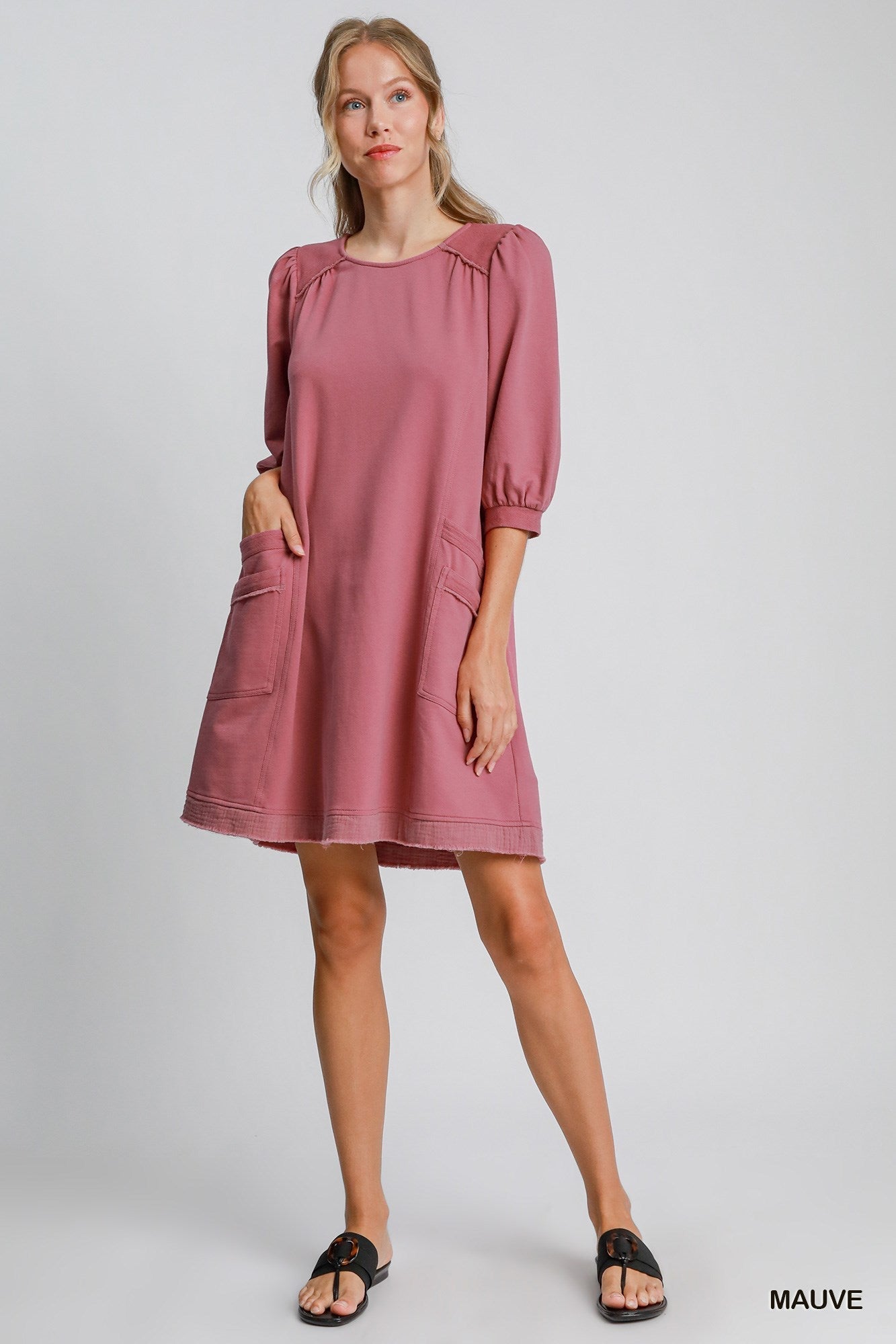 French Terry Mini Dress by Balec Group
