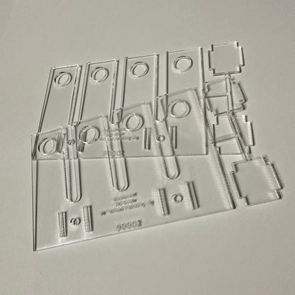 Scalecoat HO Scale 36" Wheel Painting Jig Kit - 90002