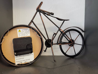 Table clock - Bike Table Clock by Peterson Housewares & Artwares