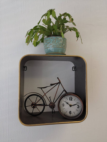 Table clock - Bike Table Clock by Peterson Housewares & Artwares