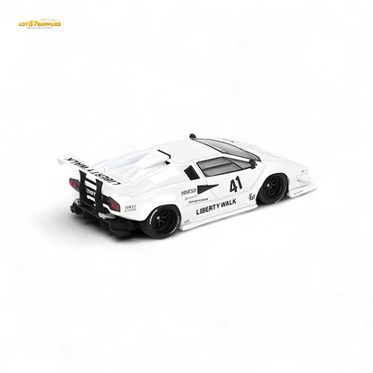 Mini GT Lamborghini Countach LB-WORKS White 1:64