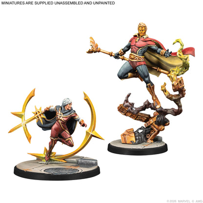 Marvel Crisis Protocol: Adam Warlock, Moondragon & Quasar