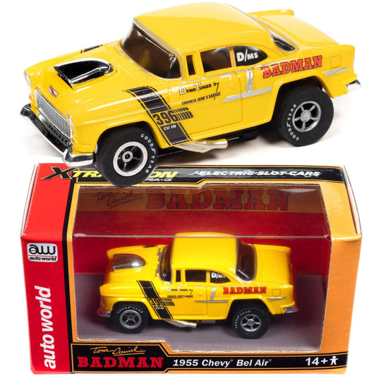 Auto World 1955 Chevy Bel Air Badman 55' Exclusive HO slot car for AFX