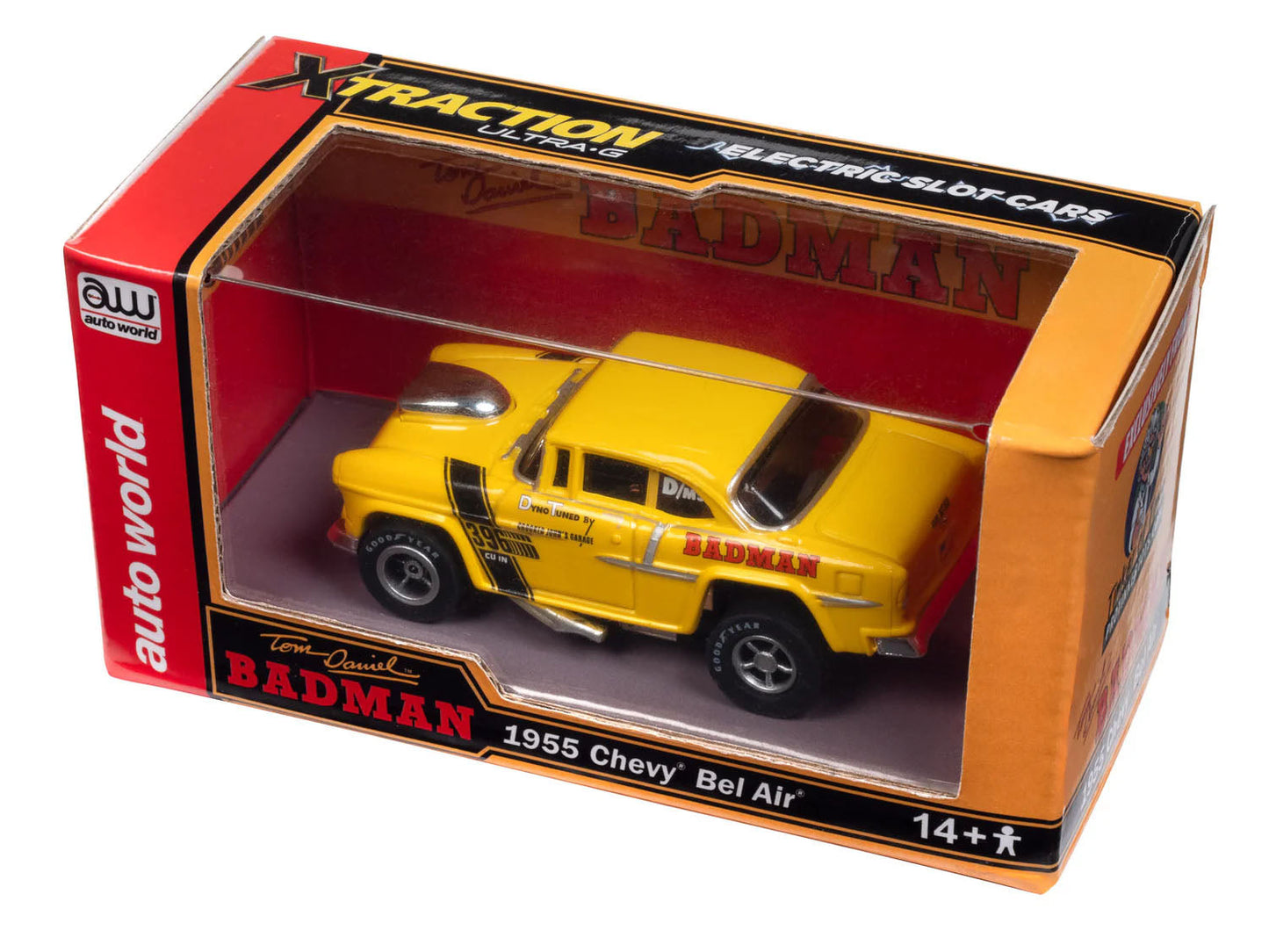 Auto World 1955 Chevy Bel Air Badman 55' Exclusive HO slot car for AFX