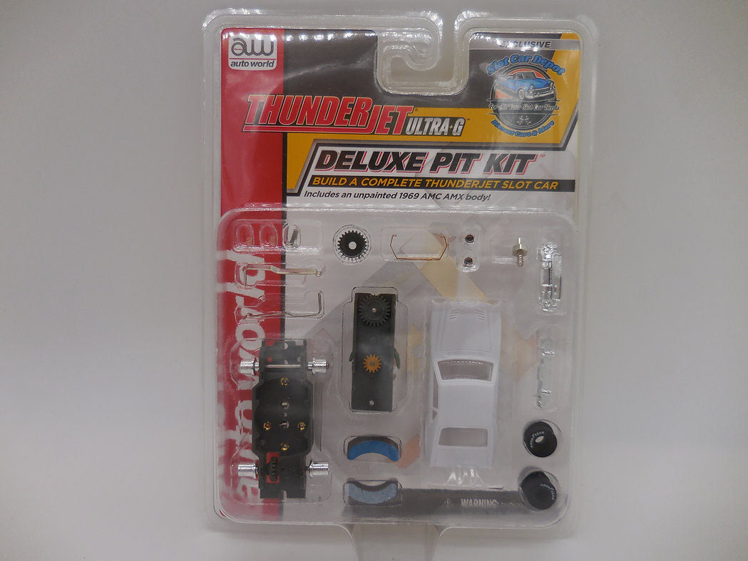 Auto World 1969 AMC AMX Exclusive Thunderjet Pit Kit HO Slot Car Pitkit