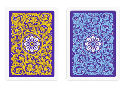 COPAG Playing Cards: Double Deck Set - Neoteric - Blue/Yellow - Poker Size - Jumbo Index (2)
