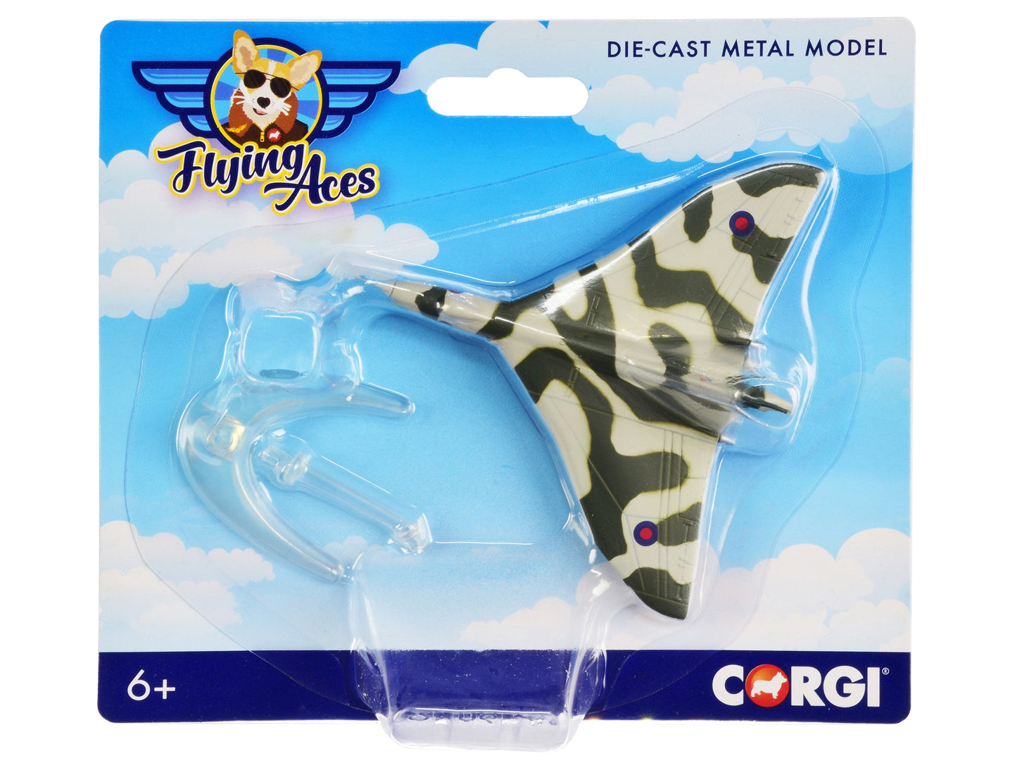 Avro Vulcan Strategic Bomber Aircraft "RAF" "Flying Aces" Series Diecast Model by Corgi  free shipping USA