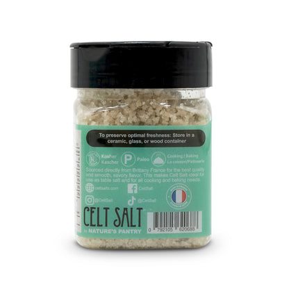 Celtic Sea Salt- 8 oz Shaker of Coarse Light Grey, organic, 82 minerals, Celt Salt By Nature's Pantry by Celt Salt