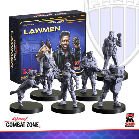 Cyberpunk Red Combat Zone: Lawmen Starter Gang