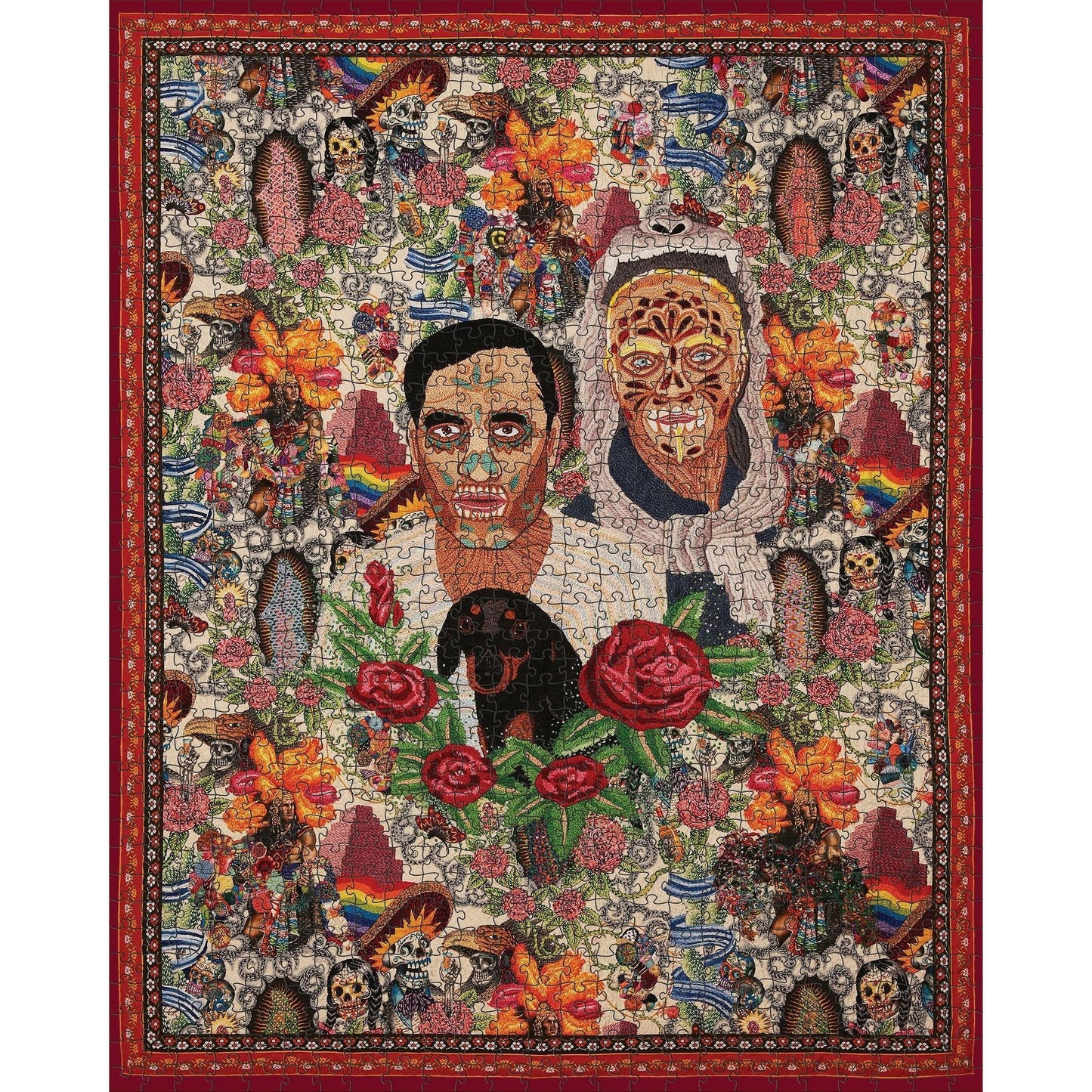 Calaverita 1000 Piece Jigsaw Puzzle Pomegranate