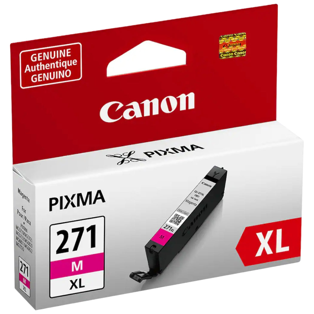 New, Pre-Owned -  CLI-271XL High Yield Magenta Inkjet Cartridge, 0338C001
