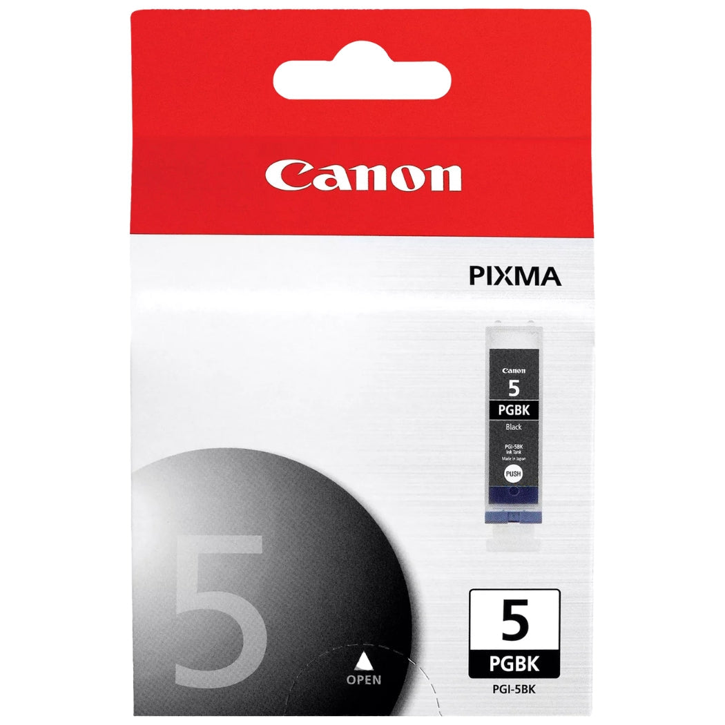 New, Pre-Owned - Canon PGI-5BK Black Ink Cartridge (PGI5BK) - 0628B002