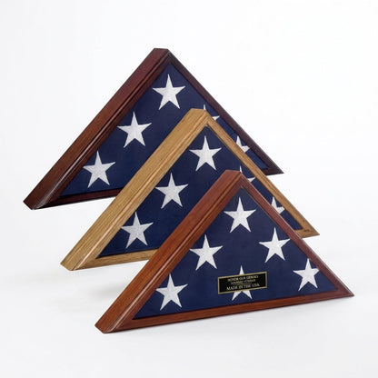 4 x 6 flag Display Case, 4ft x 6ft flag display case - Cherry Material.