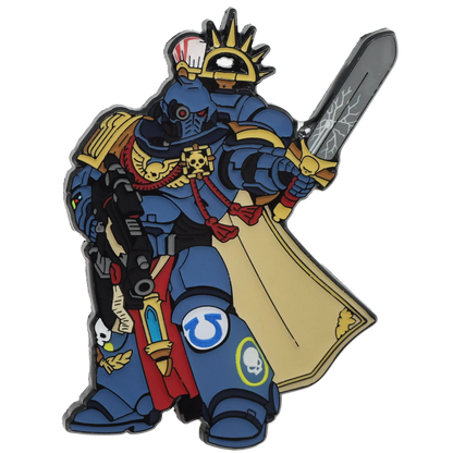 Foam Brain Mystery Loot: 40K Enamel Pins - Ultramarines vs Tyranids