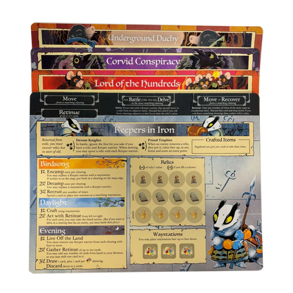Root: Cardstock Faction Boards