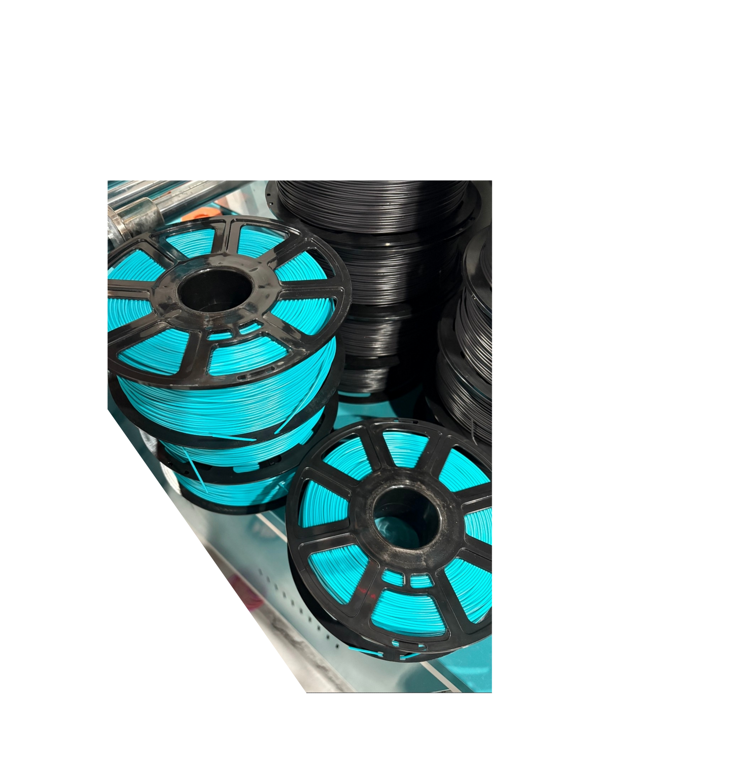 Caribbean Blue: Recycled PET-G