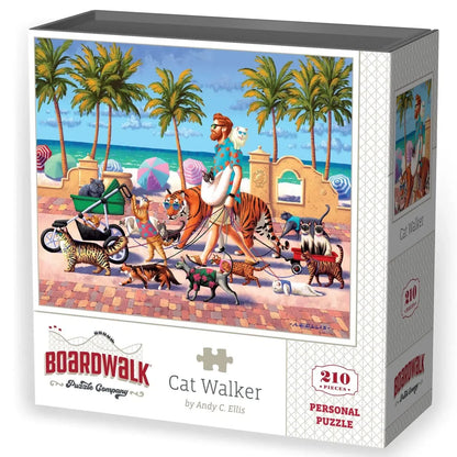 Cat Walker 210 Piece Jigsaw Puzzle Boardwalk
