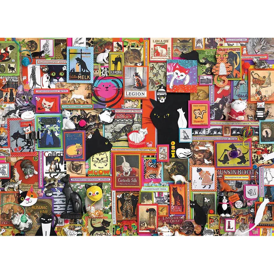 Catsville 1000 Piece Jigsaw Puzzle Cobble Hill