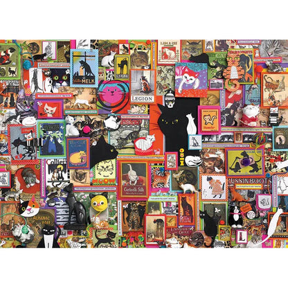 Catsville 1000 Piece Jigsaw Puzzle Cobble Hill