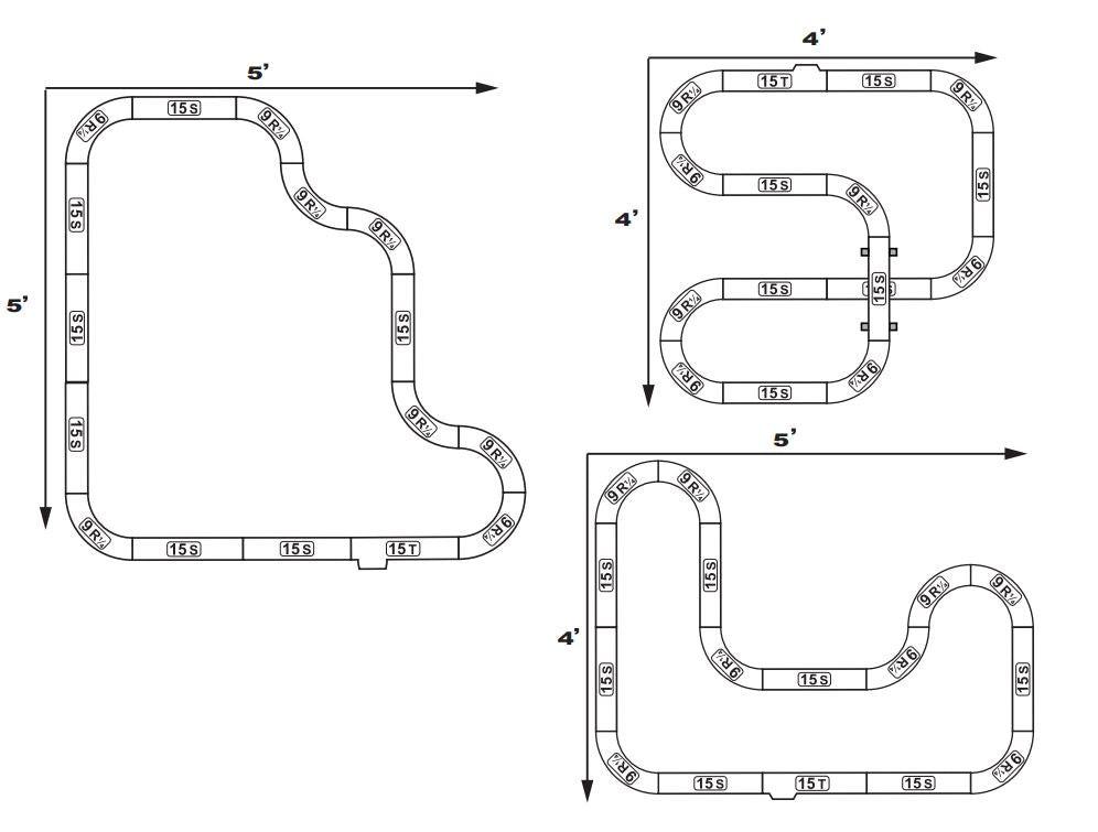 AFX Champions Raceway HO Slot Car Race Track Set 22122 Formula F1