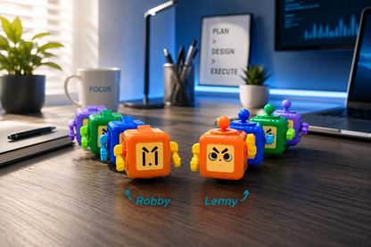 Robot Fidget Cube Toy