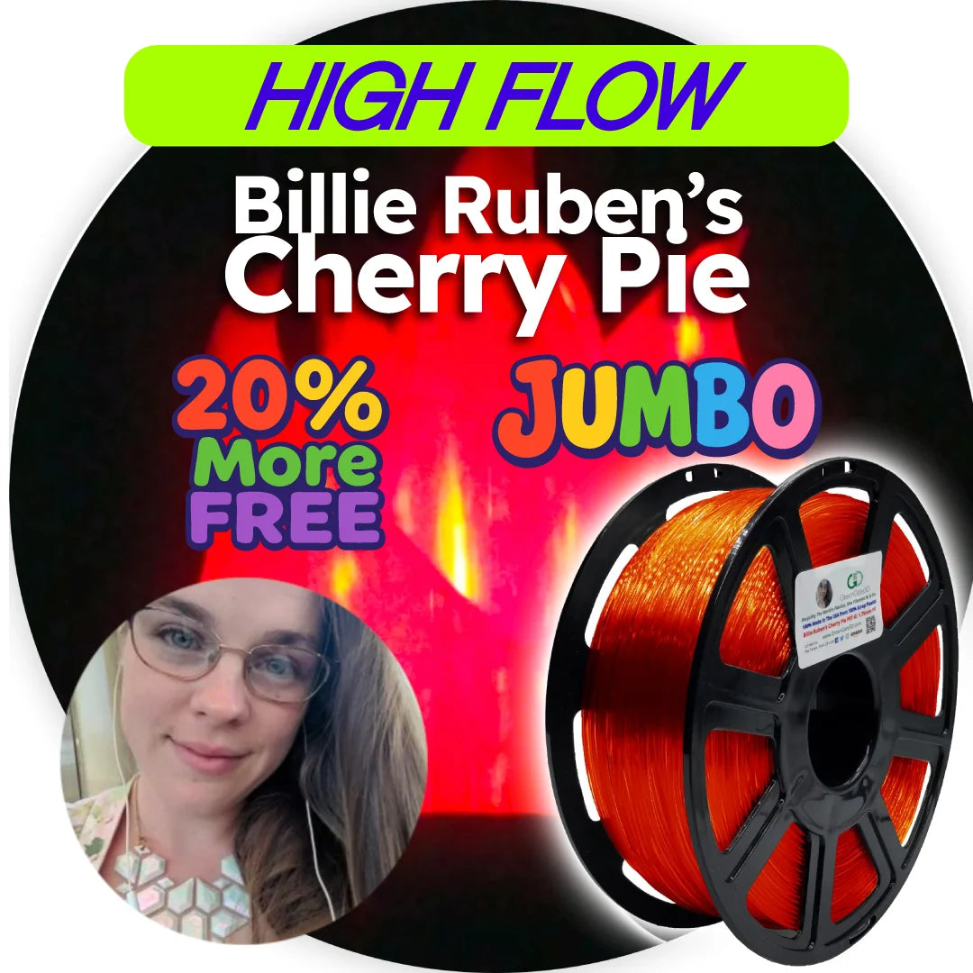 Cherry Pie by Billie Ruben: Recycled PET-G <mark> Now with 20% more, FREE! </mark>