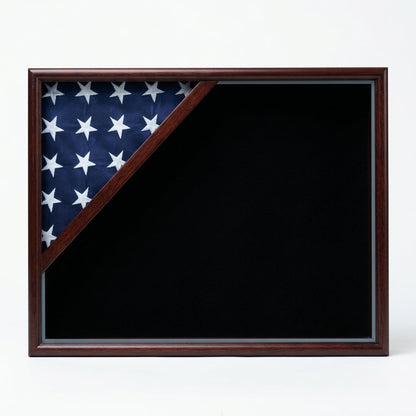 Shadow box for American flag, Fit for 3x5 flag