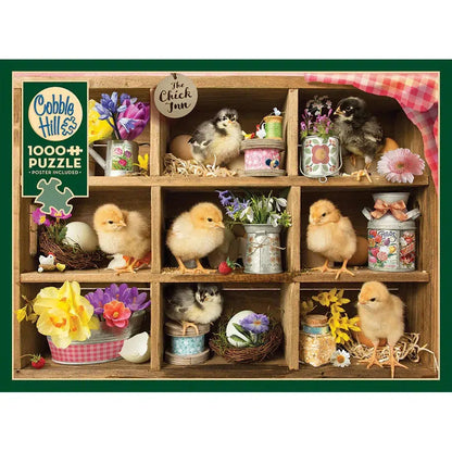 Chick Inn 1000 Piece Jigsaw Puzzle Cobble Hill