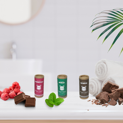 Vegan Lip Balm Trios by Hippotanicals